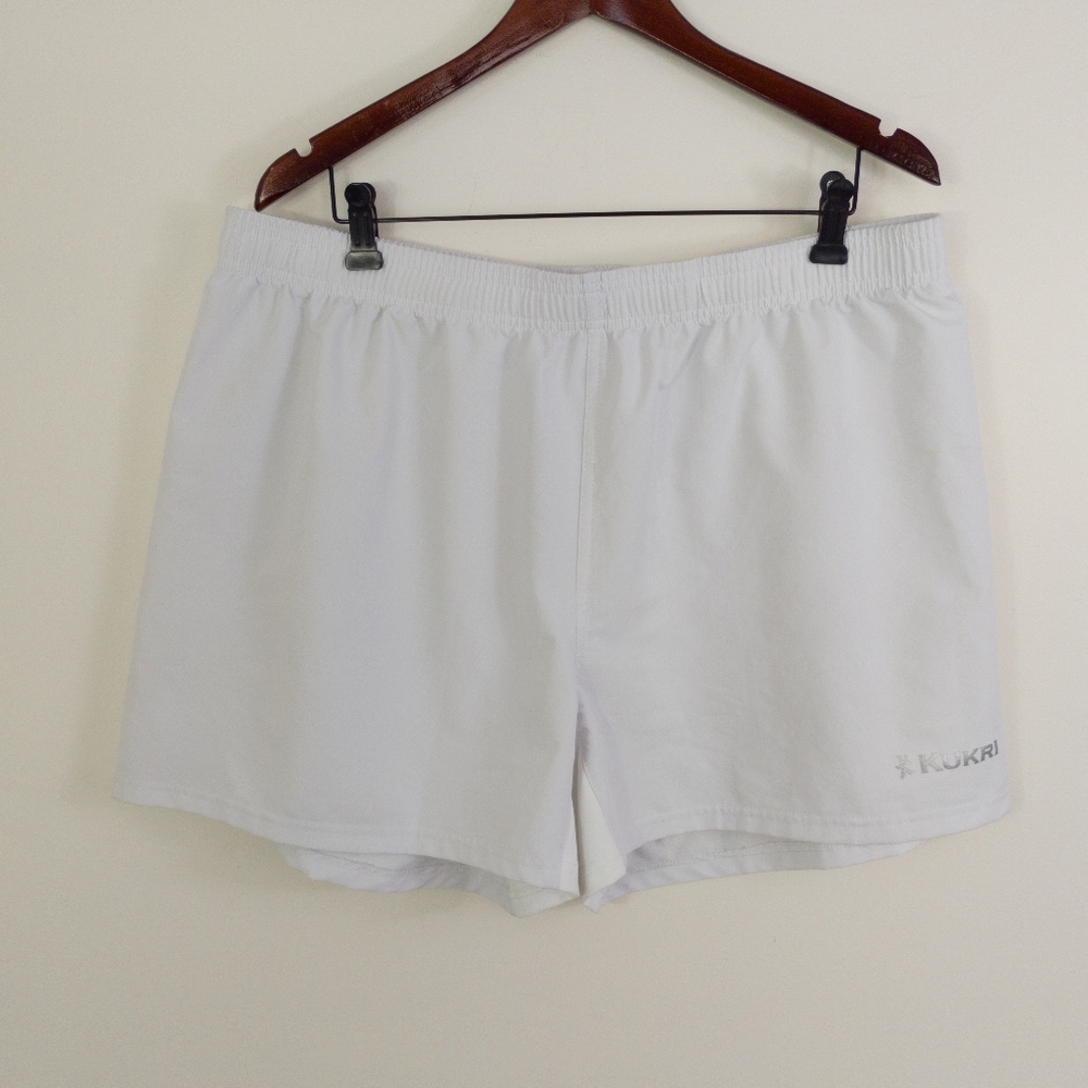 Kukri White Athletic Rugby Training Competition Shorts Plus Size 4XL